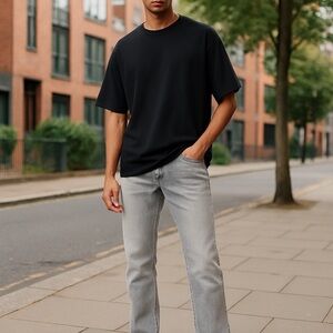 MAC Jeans NWT Pants Sz US 42 x 34 Jog'n Jeans‎ Cotton Blend in Gray Washed Denim